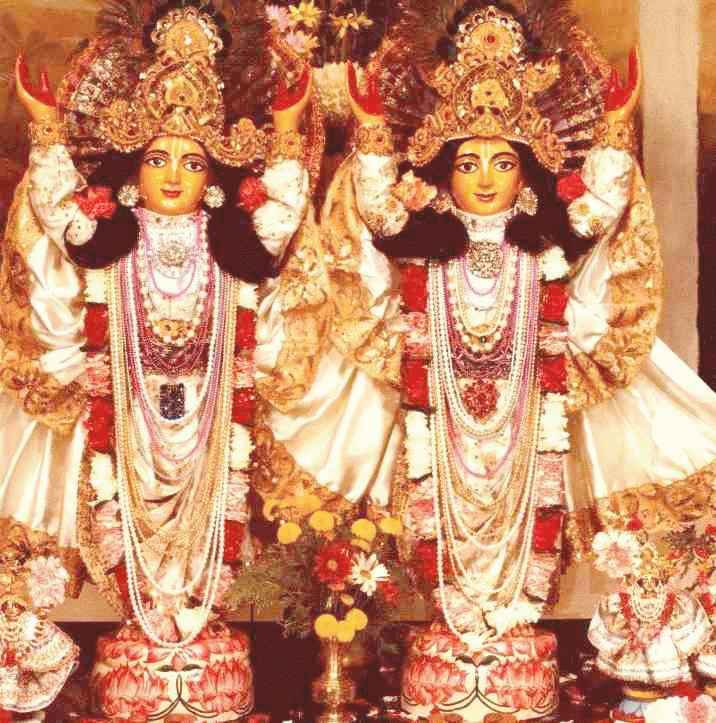 Their Lordships Sri Sri Gaura Nitai